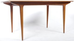 AH MCINTOSH OF KIRKCALDY TEAK WOOD DINING TABLE