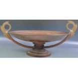 ARTS AND CRAFTS COPPER AND BRASS TABLE CENTERPIECE