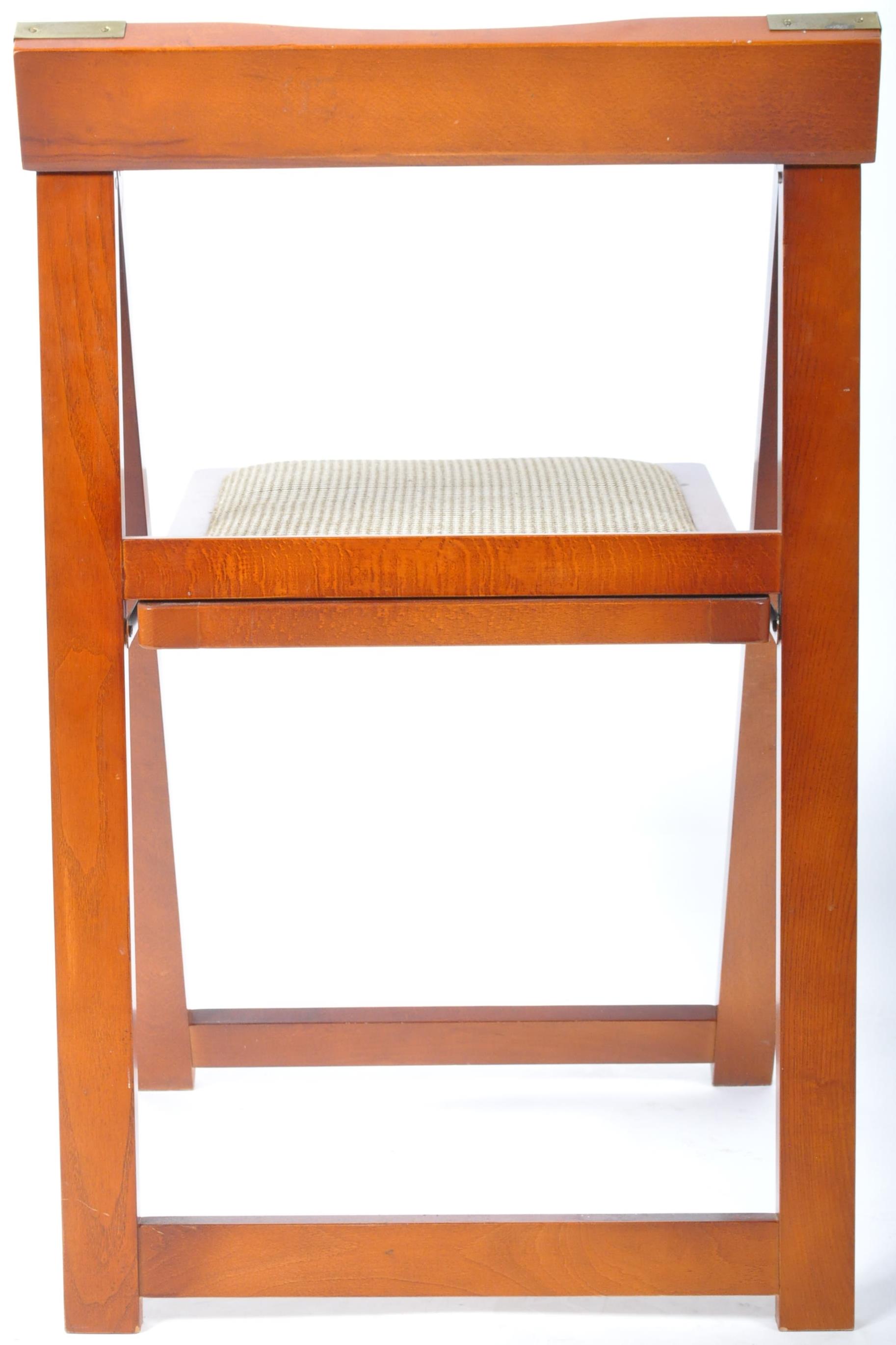 ATTRIBUTED TO ALDO JACOBER - ALBERTO BAZZINI - TRIESTE FOLDING CHAIR - Image 5 of 7