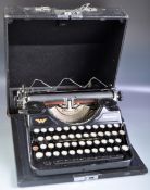 CONTINENTAL - GERMAN MADE 1930'S CASED TYPEWRITER