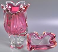 JOSEF HOSPODKA CHRIBSKA STUDIO ART GLASS PIECES