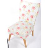 RETRO HOWARD KEITH MANNER LOW COCKTAIL CHAIR IN CATH KIDSTON UPHOLSTERY