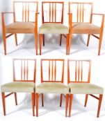 GORDON RUSSELL OF BROADWAY SET OF SIX DINING CHAIRS