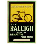 RALEIGH - THE ALL-STEEL BICYCLE - ORIGINAL ADVERTI