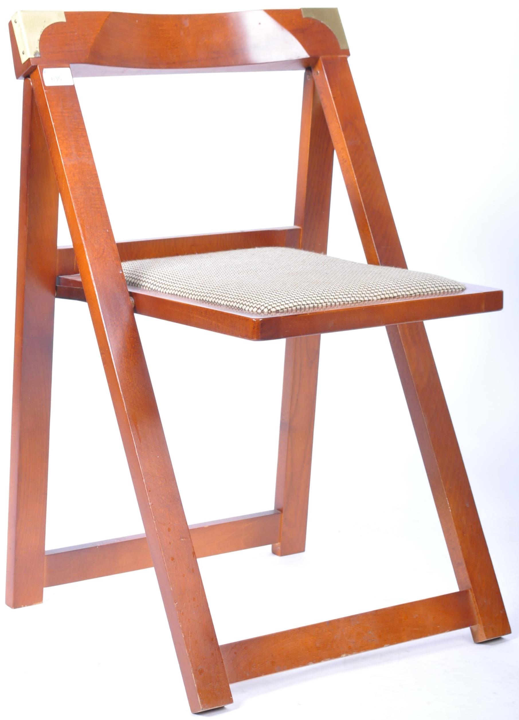 ATTRIBUTED TO ALDO JACOBER - ALBERTO BAZZINI - TRIESTE FOLDING CHAIR