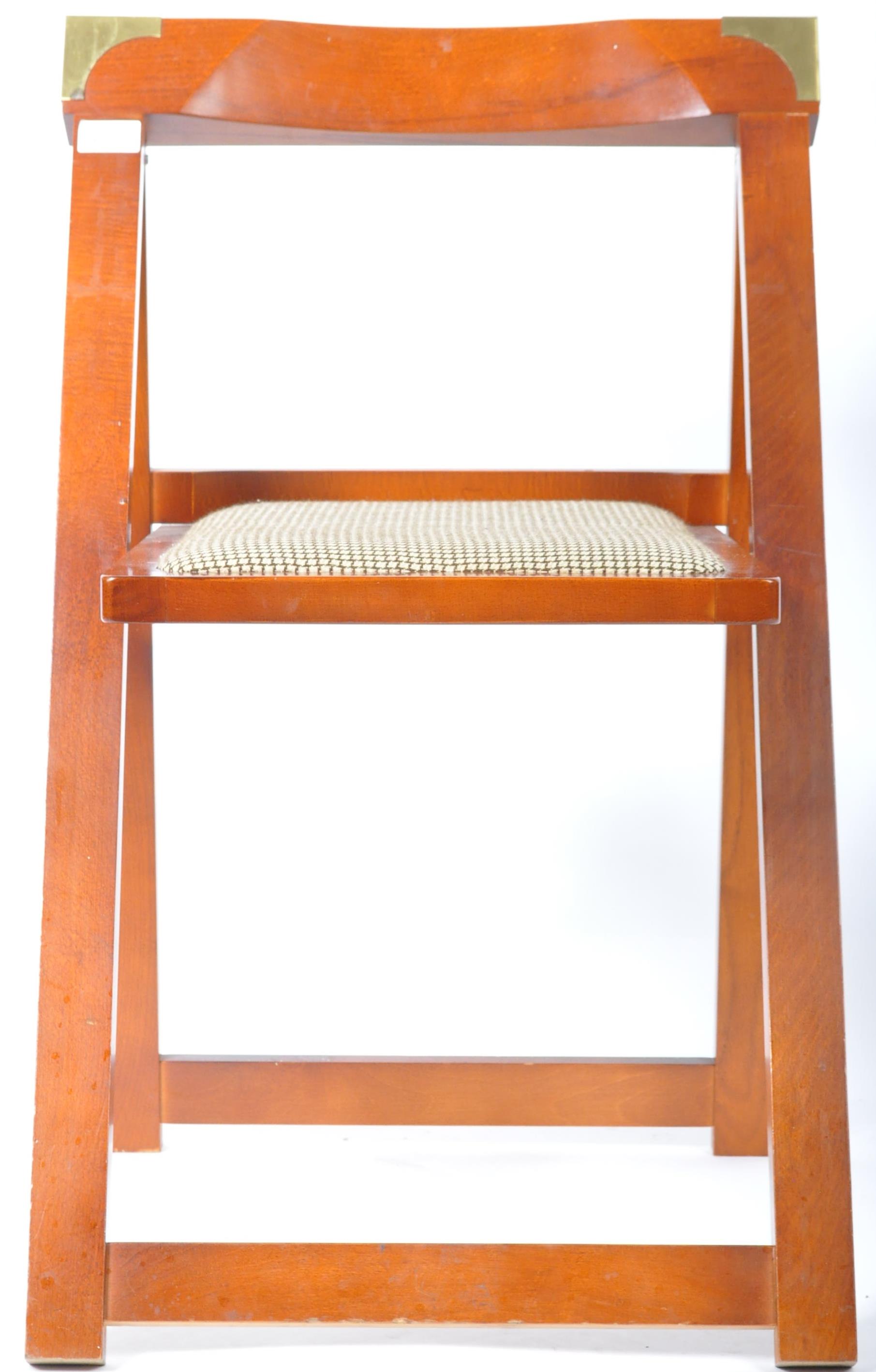 ATTRIBUTED TO ALDO JACOBER - ALBERTO BAZZINI - TRIESTE FOLDING CHAIR - Image 7 of 7