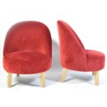 PAIR OF CONTEMPORARY ART DECO STYLE CHAIRS