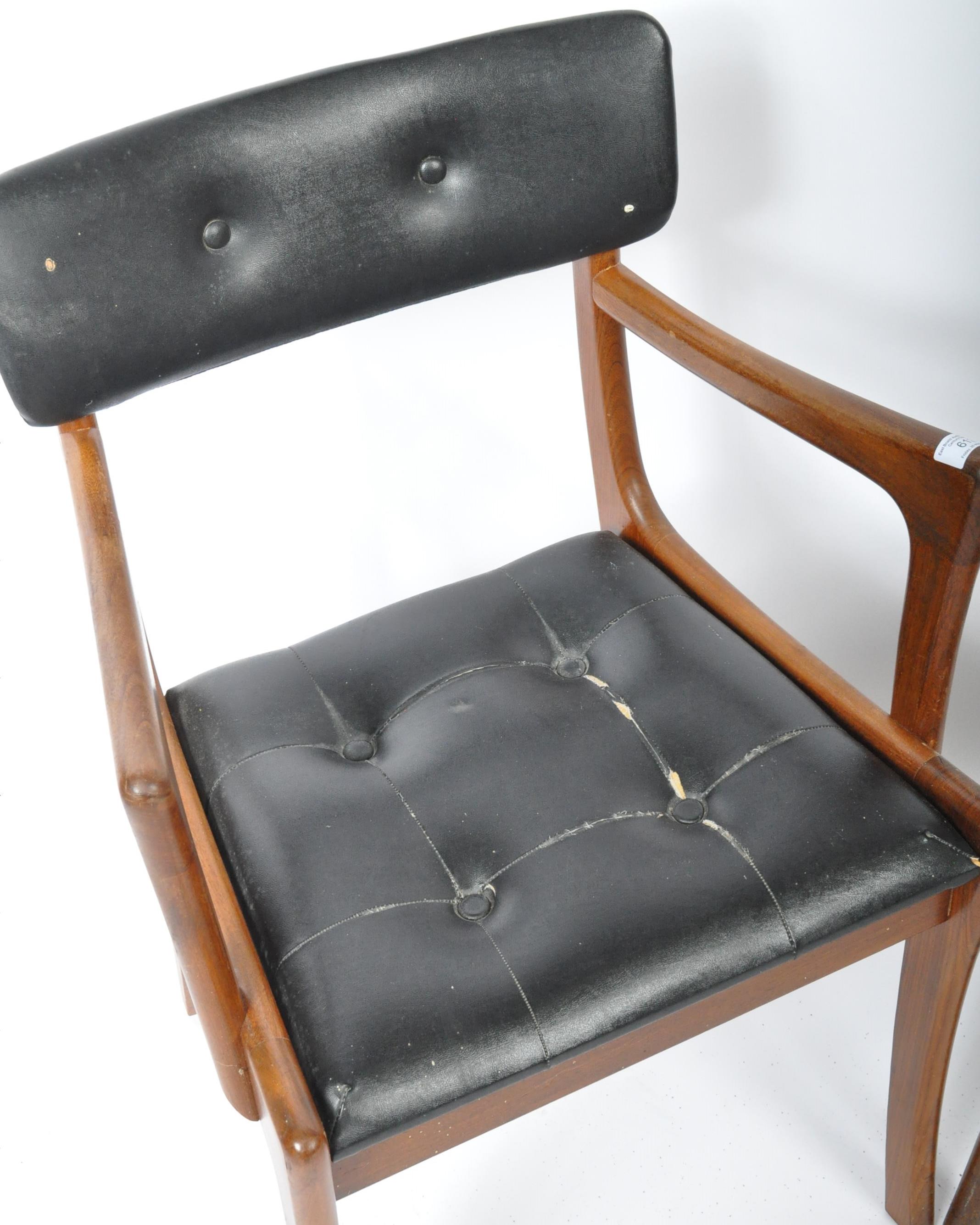 PETER HAYWARD - VANSON - PAIR OF RETRO DANISH INSPIRED ARMCHAIRS - Image 3 of 6