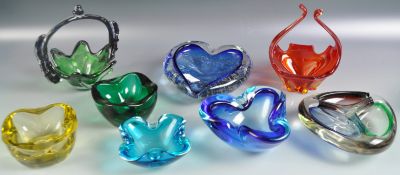 COLLECTION OF ASSORTED STUDIO ART GLASS