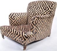 BELIEVED GEORGE SMITH HOWARD DESIGN HOLLYWOOD REGENCY ARMCHAIR