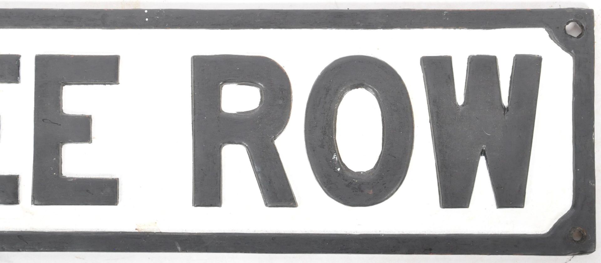 RETRO VINTAGE EARLY 20TH CENTURY CAST IRON JUBILEE ROAD STREET SIGN - Bild 4 aus 5