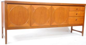 PATRICK LEE - NATHAN FURNITURE - CIRCLES PATTERN TEAK SIDEBOARD