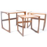 R BENNETT - G PLAN - QUADRILLE RANGE - NEST OF TEAK TABLES