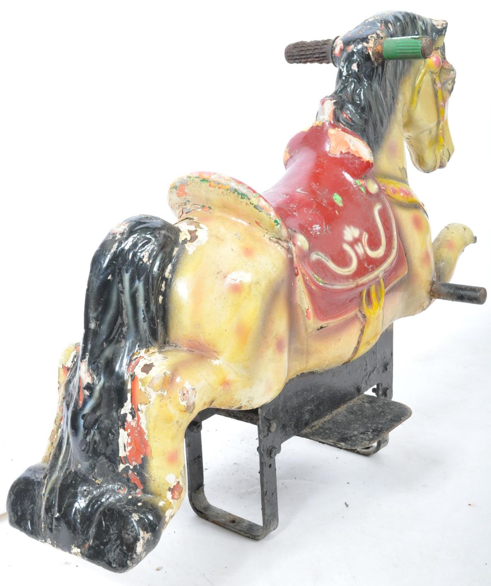 RETRO VINTAGE CAROUSEL FAIRGROUND RIDE HORSE - Bild 4 aus 7