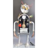 CYBER DUDE BESPOKE STEAMPUNK ROBOT LAMP