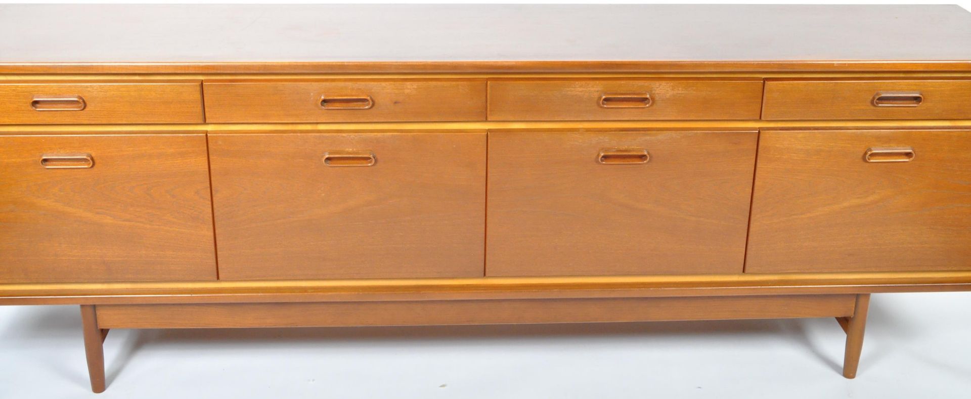 RETRO 1960'S DANISH TEAK WOOD SIDEBOARD CREDENZA - Image 2 of 8