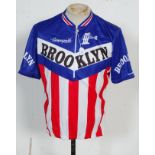VINTAGE BICYCLES AND SPARES - NEW GIORDIANA MICHRON BROOKLYN CYCLING JERSEY.