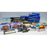 LARGE COLLECTION OF VINTAGE RETRO DIE CAST MODEL TOY CARS