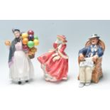 THREE ROYAL DOULTON FIGURINES