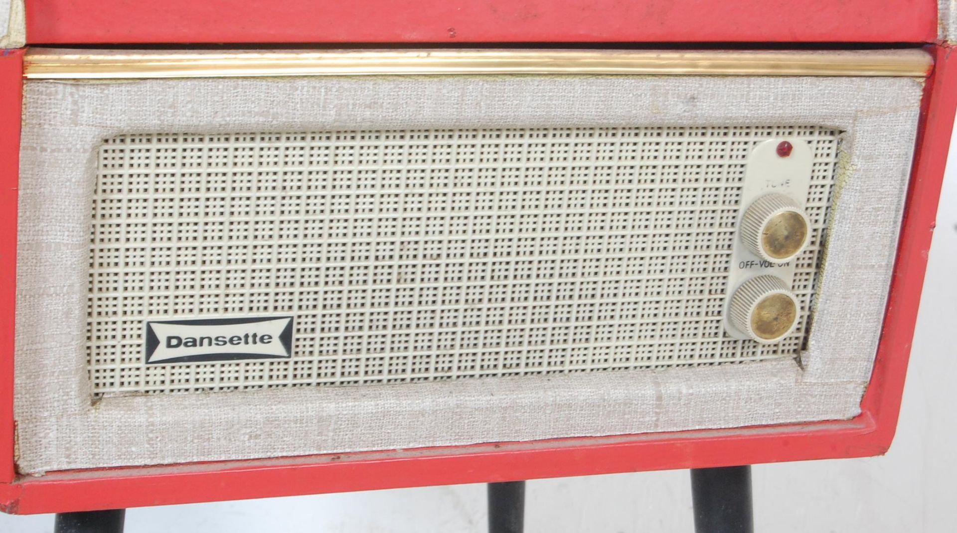 VINTAGE RETRO DANSETTE MONARCH RECORD PLAYER - Image 4 of 10