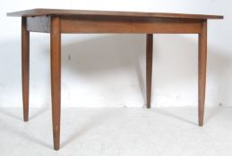 1970’S TEAK WOOD EXTENDING DINING TABLE BY SCANDART