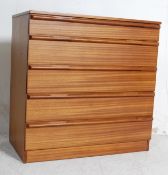 1970’S TEAK WOOD CHEST OF DRAWERS BY AVALON