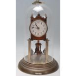 LATE 20TH CENTURY BRASS ANNIVERSARY CLOCK