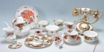 COLLECTION OF ROYAL ALBERT AND RELATED PORCELAIN
