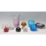 COLLECTION OF RETRO VINTAGE GLASS WARE