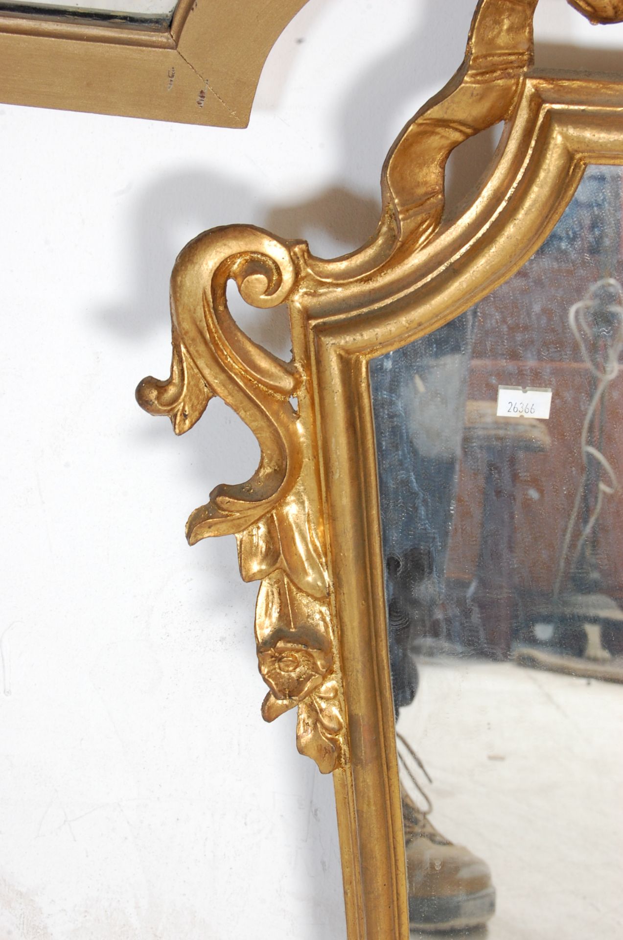 1920'S GILT WOOD FRAMED WALL MIRROR AND OTHERS - Image 7 of 7