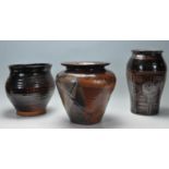 COLLECTION OF STUDIO ART POTTERY