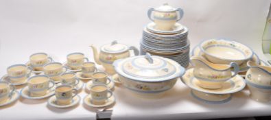 LARGE COLLECTION OF DINNER WARE BY NEW HALL