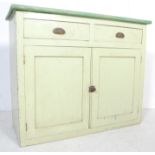 VICTORIAN PAINTED PINE CUPBOARD
