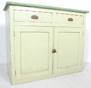 VICTORIAN PAINTED PINE CUPBOARD