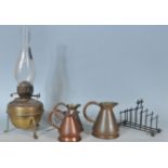 19TH CENTURY VICTORIAN AND LATER COPPER AND BRASS WARE