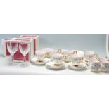 ROYAL DOULTON BRAEMAR PATTERN PART TEA SET AND COFFEE SET