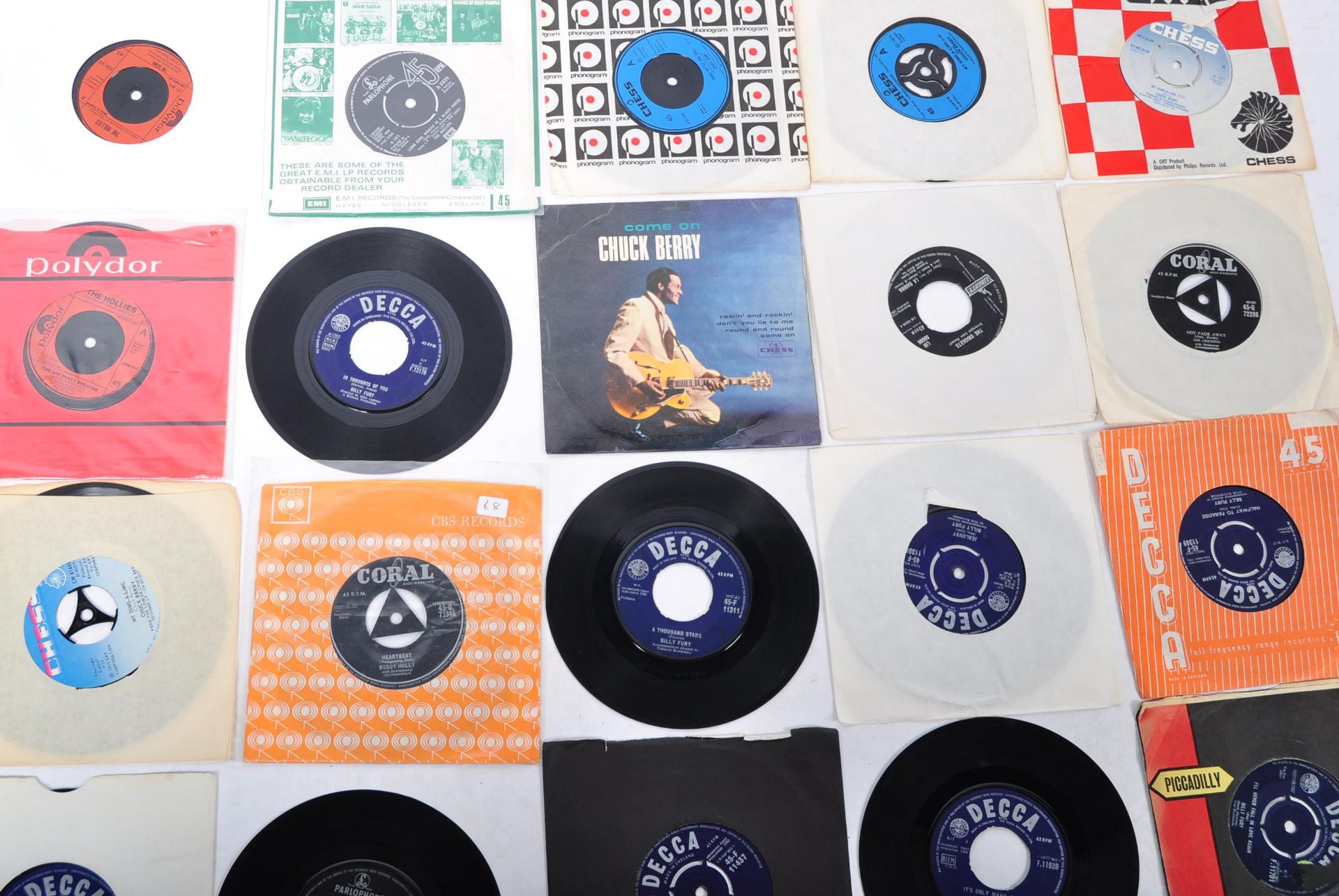 ROCK / ROCK & ROLL MIXED GROUP OF 45 7" SINGLES AN - Image 2 of 6