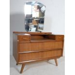 VINTAGE HUNT TEAK WOOD DRESSING TABLE