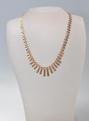 9CT GOLD LADIES NECKLACE