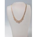 9CT GOLD LADIES NECKLACE