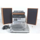 LARGE COLLECTION OF VINTAGE 20TH CENTURY AUDIO HIFI EQUIPMENT