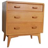 1950’S LIGHT OAK G-PLAN CHEST OF DRAWERS / DRESSING TABLE