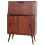 VINTAGE RETRO 20TH CENTURY TEAK WOOD DANISH INSPIRED BUREAU