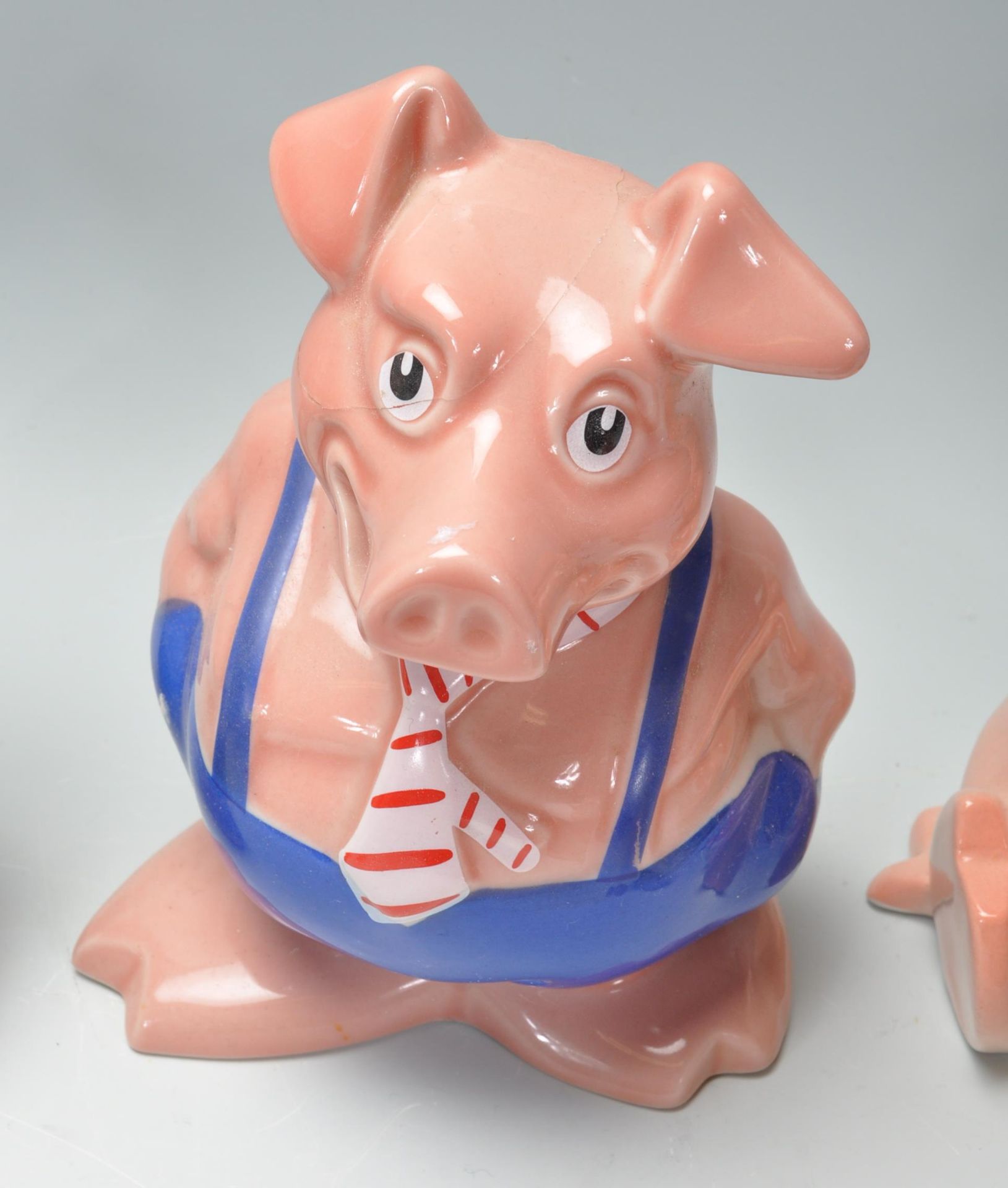 COLLECITON OF TEN VINTAGE LATE 20TH CENTURY CERAMIC NATWEST PIGS - Image 10 of 11