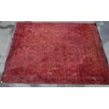 20TH CENTURY PERSIAN ISLAMIC RED GROUND RUG