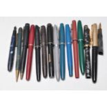 COLLECTION OF VINTAGE 20TH CENTURY FOUNTAIN PENS