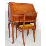 ANTIQUE STYLE MAHOGANY CHINESE LADIES DESK