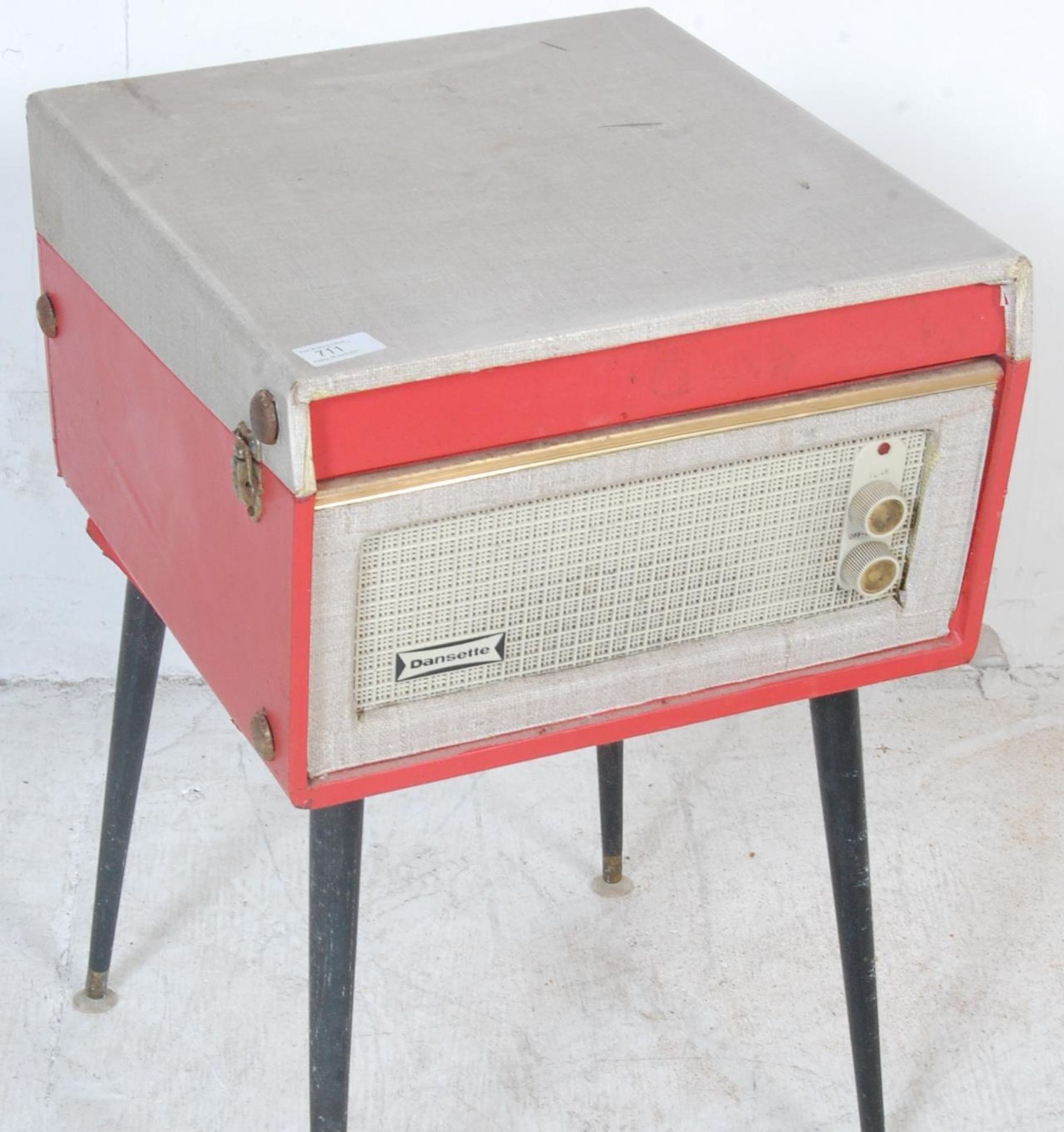 VINTAGE RETRO DANSETTE MONARCH RECORD PLAYER - Image 2 of 10