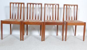 1960’S TEAK WOOD FRAME DINING CHAIRS BY MEREDEW