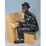 MUSIC - LARGE 20TH CENTURY JAZZ PIANO PLAYER FIGURE